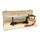 FoxKnives Sommelier's Sabre Champagne Sabrage Sword Wooden Display Case - GoMilitar