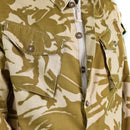 Genuine British army jacket combat desert camo field shirt lightweight military - GoMilitar