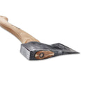 Hultafors Hultan gardening axe with carbon steel blade and ergonomic hickory handle, sharp and durable hatchet.