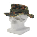 MFH Military Hat Multi Quilted Brim Circumferential Loops Flecktarn Camo
