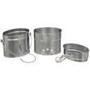 MFH Swedish army Trangia mess kit Repro M40 stainless steel 1.5l camping burner - GoMilitar