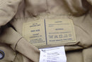 Close-up of Mil-Tec coyote boonie hat label showing material, size, and care instructions inside the hat.
