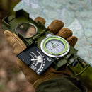 MIL-TEC Military Prismatic Compass Aluminum Precise Navigation Tool Olive