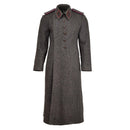 Original Bulgarian Military gray coat wool overcoat heavy winter long shinel - GoMilitar