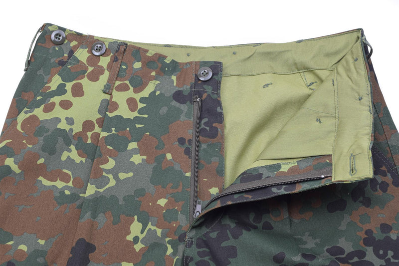 German Military style field cargo pants flecktarn camo combat army ACU trousers