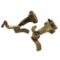EARMOR M16A ARC Helmet Rail Adapter PLUS Series Hearing Protector Coyote Brown