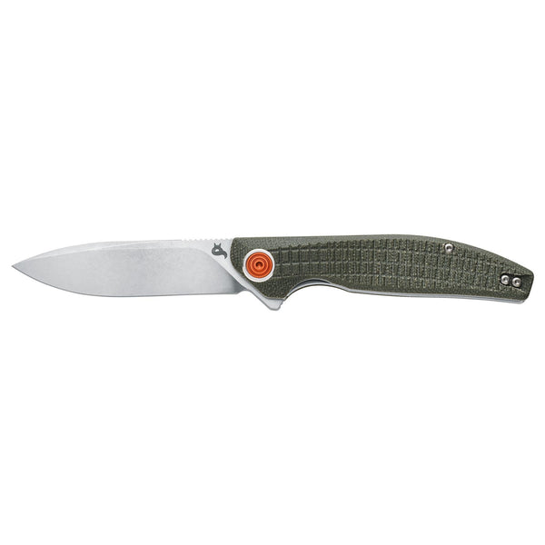 Fox Knives ARTIA BF-765 OD Folding Pocket Knife Drop Point Stainless Steel D2