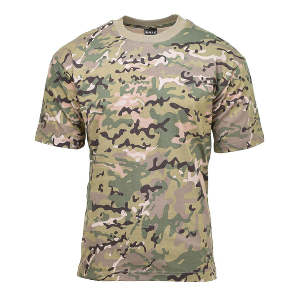 MFH U.S. Army style T-Shirt short sleeve Operation camo breathable lightweight