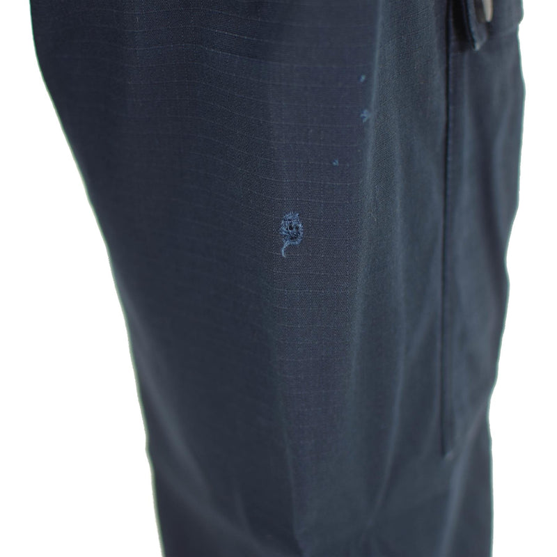 Original British police pants blue ripstop durable uniform trousers surplus