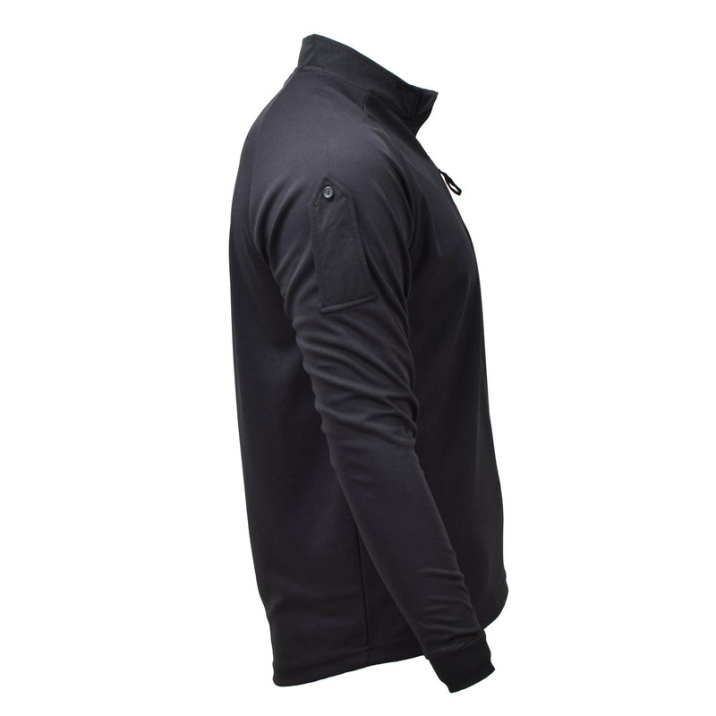 Original British military combat tactical shirts black zipped breathable NEW