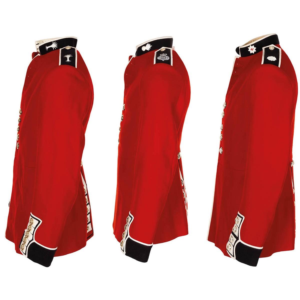 Genuine British army jacket uniform tunic red dress scarlet guards cavalry