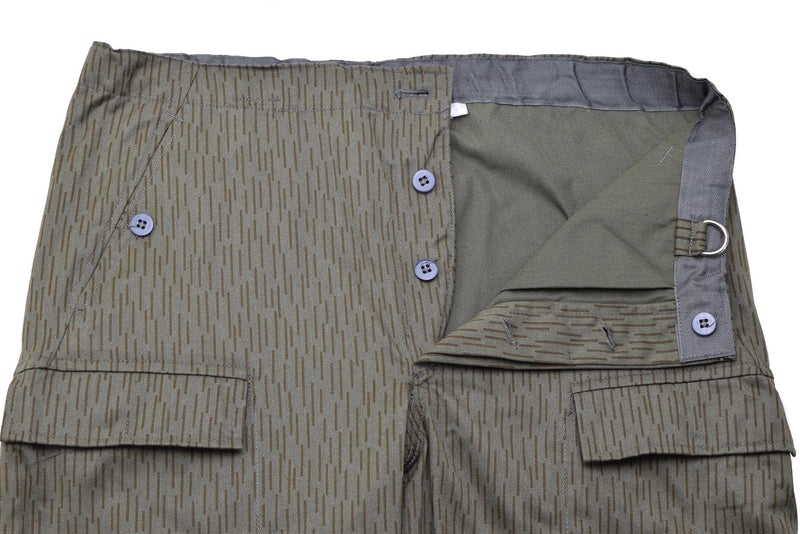 Original German military NVA strichtarn camo tactical pants field trousers NEW