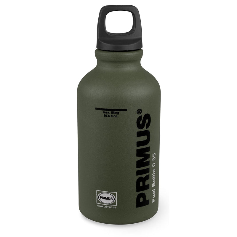 Primus Stove green fuel bottle camping burner liquid multi-fuel aluminum flask