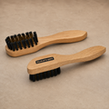 Saphir Brass Brush Suede Nubuck Cleaning Brush Brass 16cm Bristles Beech Wood