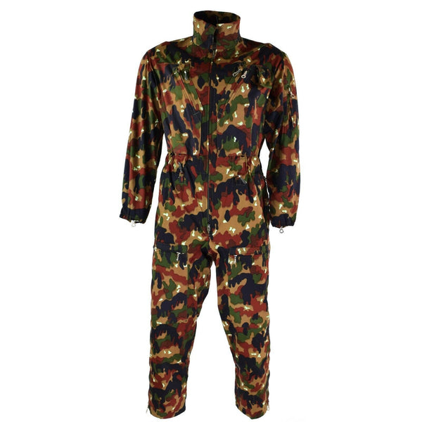 Original Swiss Switzerland army Alpen coverall suit tanker military issue