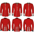 Genuine British army jacket uniform tunic red dress scarlet guards cavalry