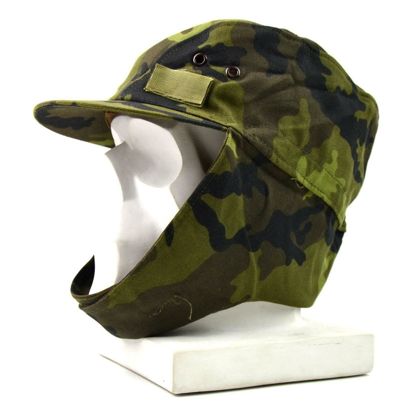 Original Czech Army Military cap M 95 camo CZ field combat hat woodland NEW