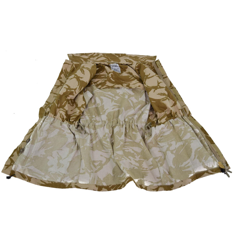 Original British army jacket smock desert camo ripstop parka military issue NEW