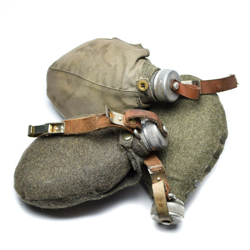 WWII Original Sweden swedish Army Drinking Flask Water Bottle Military Canteen