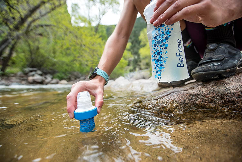 Katadyn BeFree Water Bottle Filter 0.6L Canteen purification Filtration system