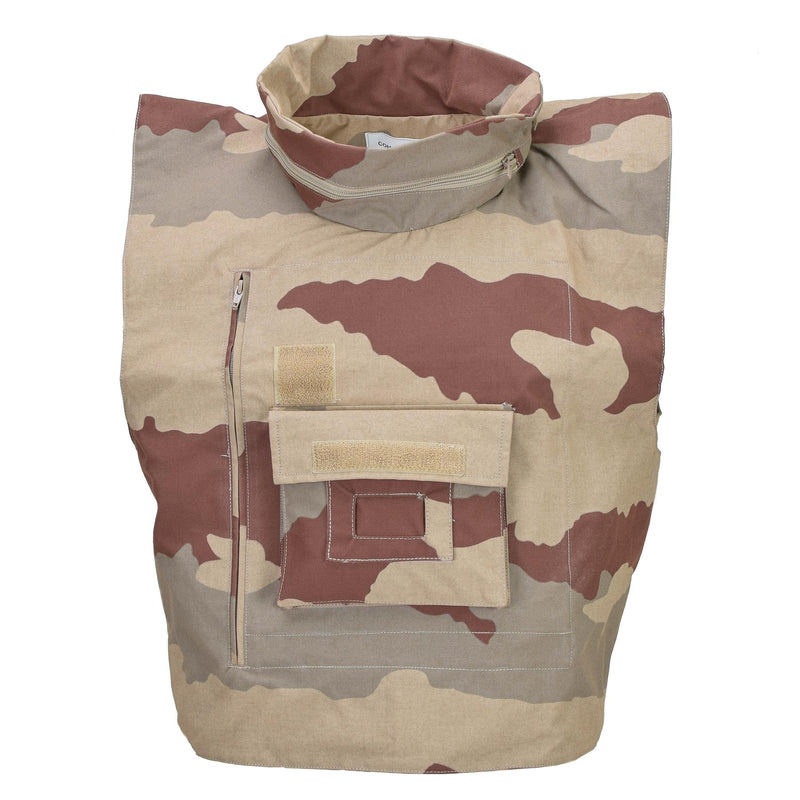Original French Military Flak Jacket without Ballistic Plates Deguet Camo