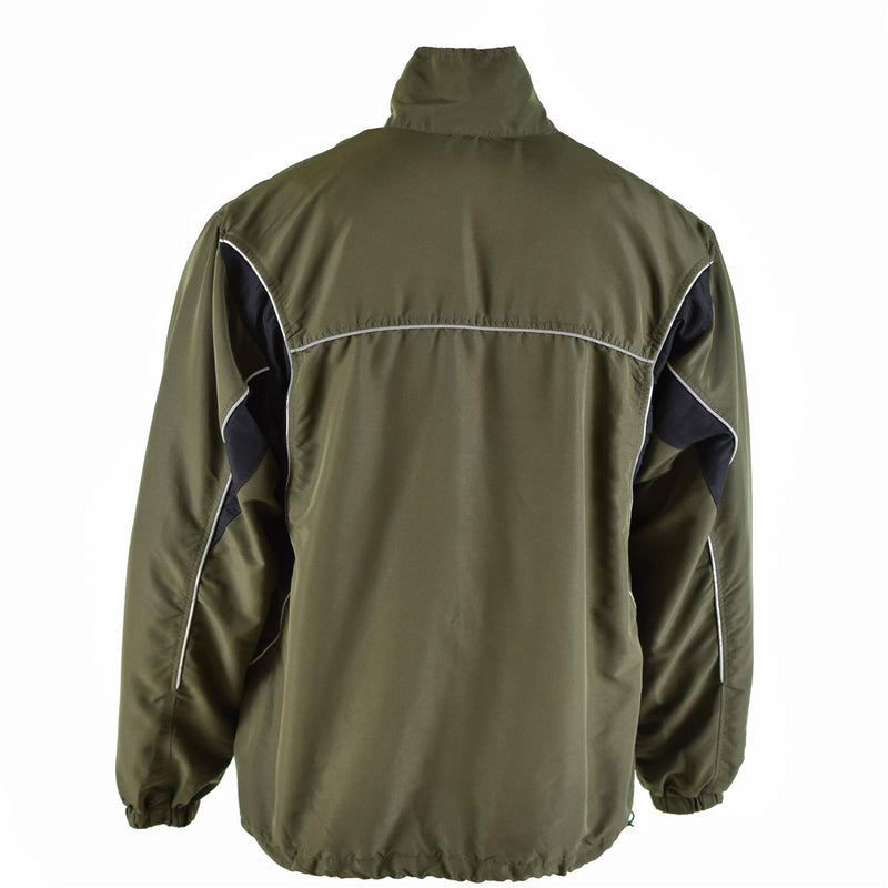 Genuine Austrian Army Training Tracksuit Top Jacket Sports Vintage OD Green