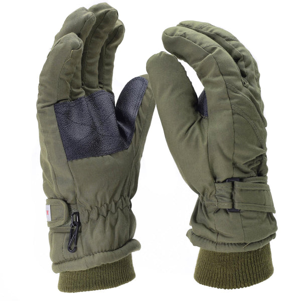 Mil-Tec Gloves Men WarmTHINSULATE™ lining Olive Green Winter Mens tactical gear
