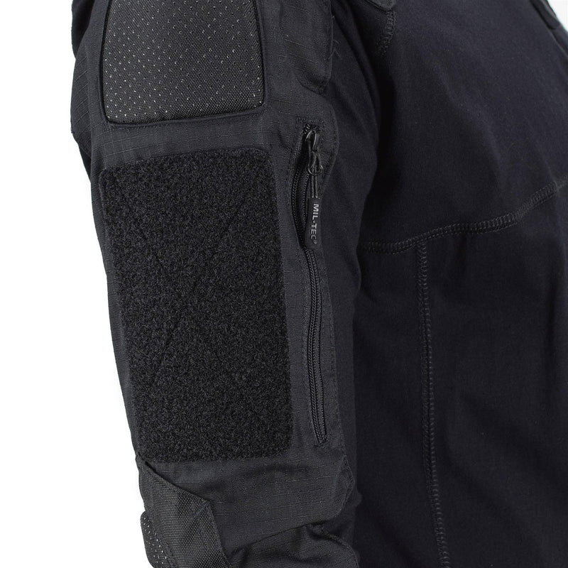 Mil-Tec Brand Military style durable tactical combat shirt chimera black