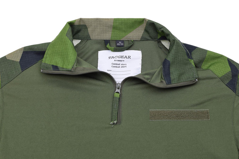 TACGEAR Brand Swedish Military style combat shirts field splinter camo underwear