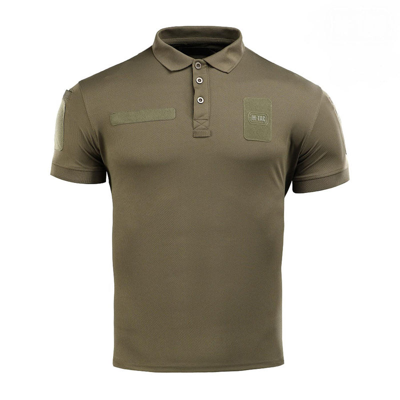 M-TAC Military style polo shirt breathable lightweight tactical underwear Olive