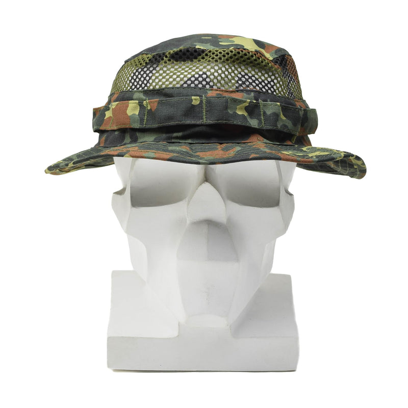 MFH military tactical boonie hat Mesh summer field molle-loops camouflage