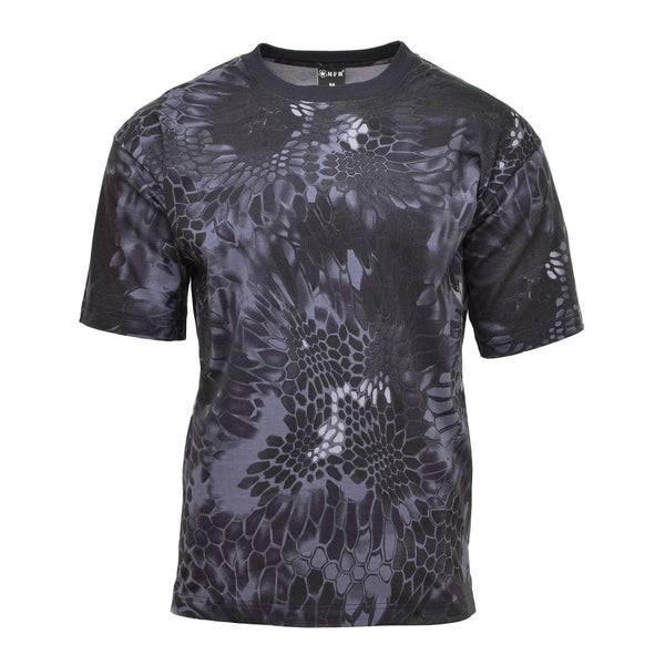 MFH U.S. army style T-Shirt short sleeve breathable undershirt snake camouflage