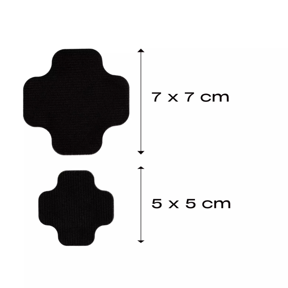 Prym FabPatch EXTREME Self-Adhesive Repair Patches Water-Repellent Black