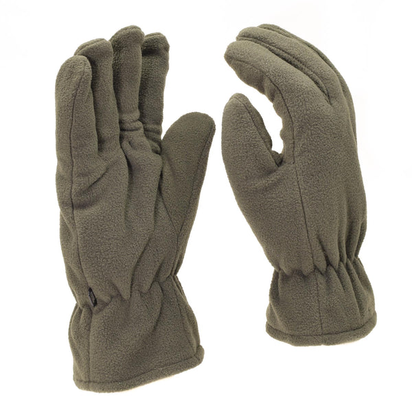 Mil-Tec Gloves Men Warm Fleece THINSULATE™ lining Olive OD Winter tactical gear