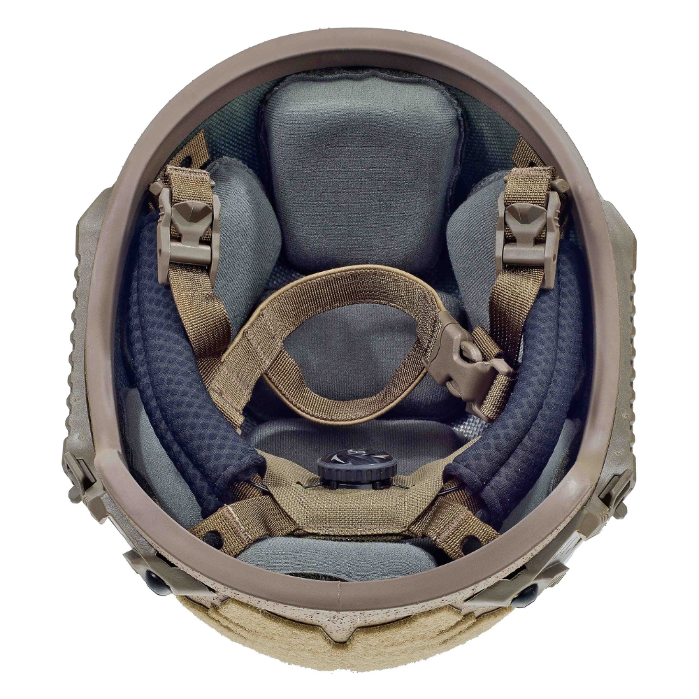 Šestan-Busch BK-ACH-HC Modern Ballistic Helmet High Cut Level IIIA Side Rails