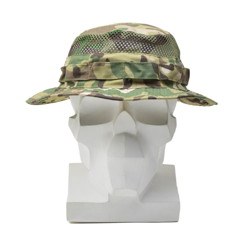 MFH military tactical boonie hat Mesh summer field molle-loops camouflage