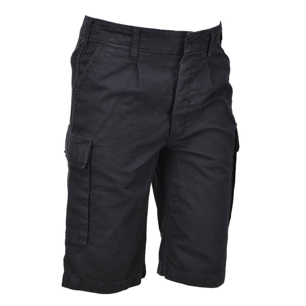 Leo Kohler military personnel bermuda shorts knee-length hiking shorts black