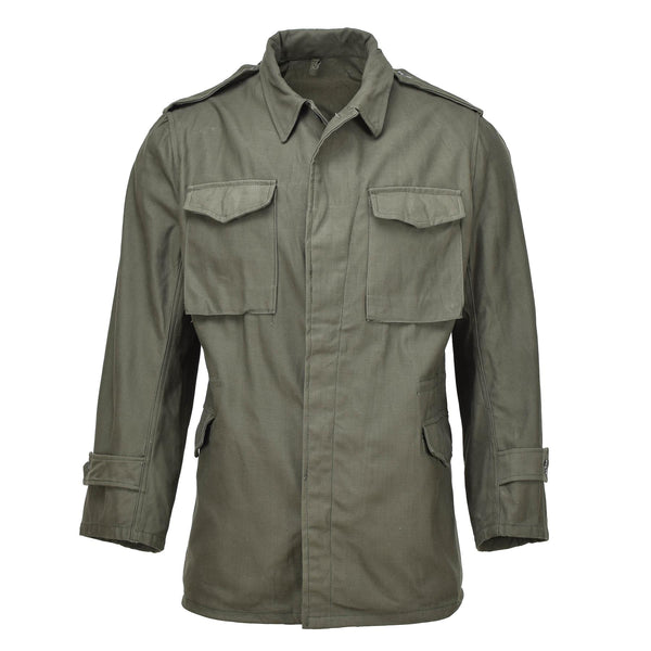 Genuine Greek military M65 field jacket US type olive army uniform surplus NEW