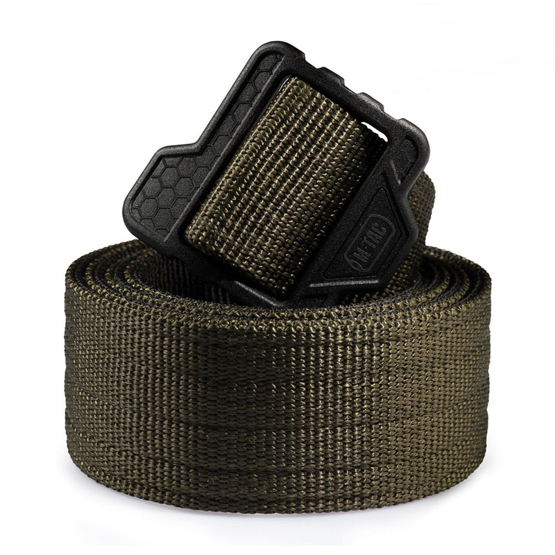 M-TAC Military style tactical combat Belt canvas quick-release buckle Olive