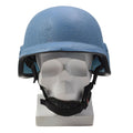 Original German Military Kevlar Helmet Surplus Headgear Collectible UN Blue
