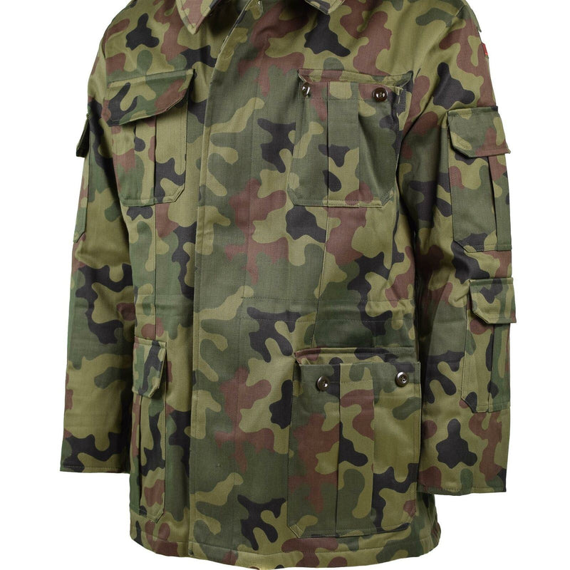 Genuine Polish army Parka panther camo military jacket combat BDU surplus NEW