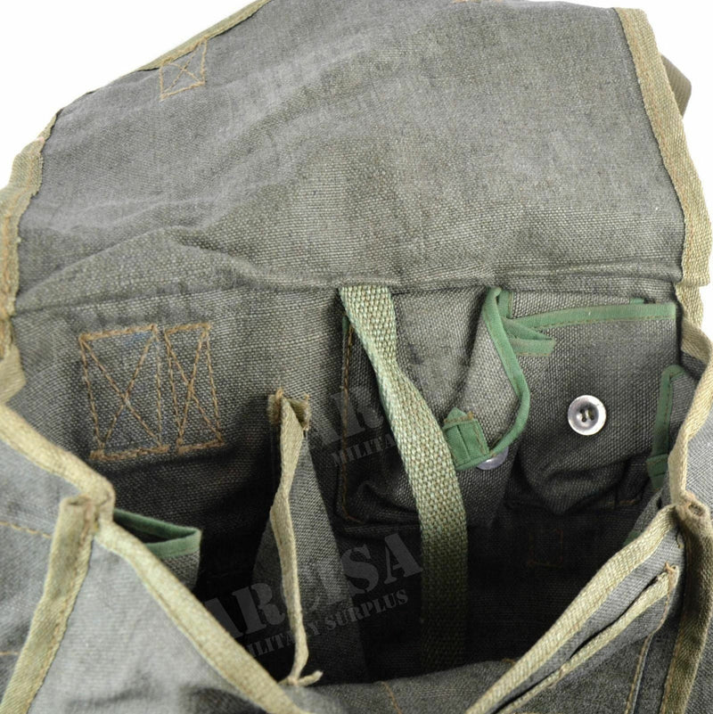 Original Polish army haversack canvas shoulder bag bread bag bushcraft