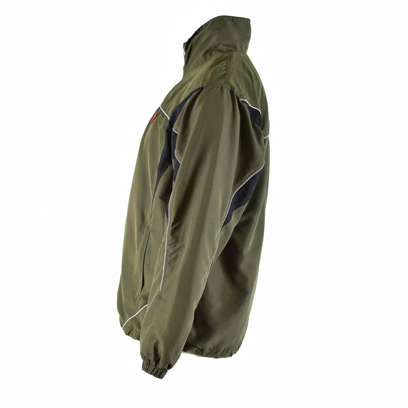Genuine Austrian Army Training Tracksuit Top Jacket Sports Vintage OD Green