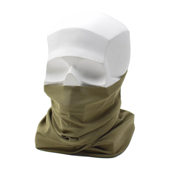Original British military olive neck gaiter breathable scarves quick-drying NEW