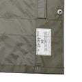 Original Swiss Civil Protection Waterproof Rain Jacket Long Coat Olive