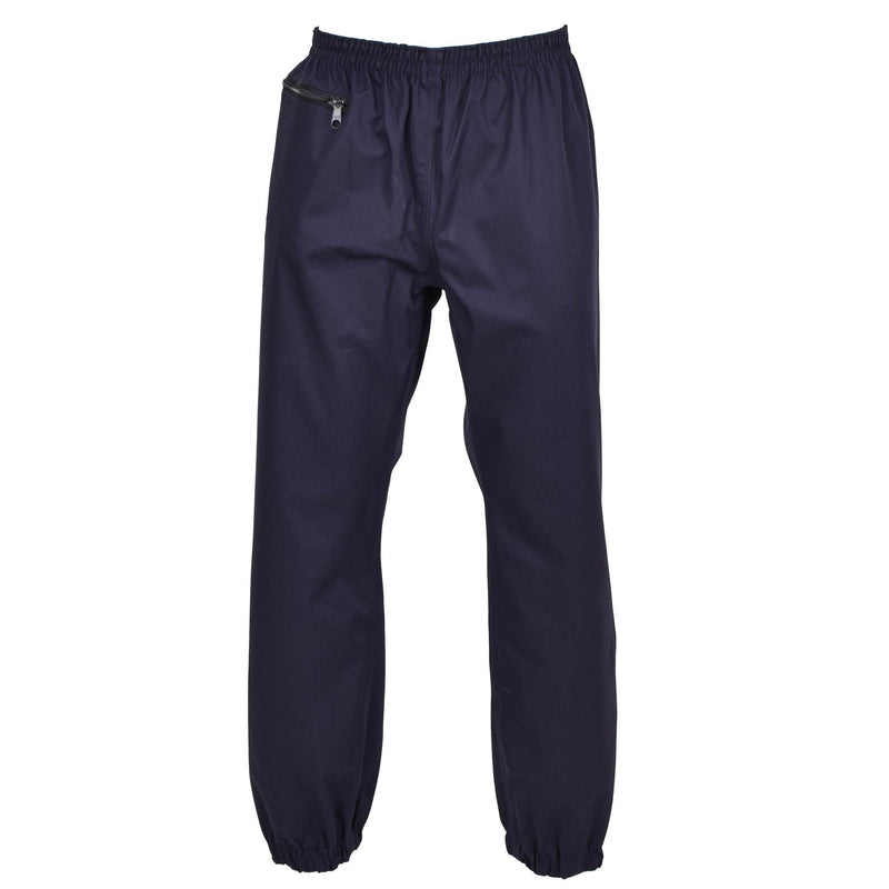 Genuine Dutch army rain pants Gore-Tex waterproof outdoor wet weather trousers