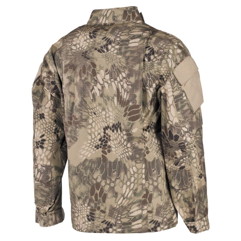 Brand army military style combat jacket Mission Snake FG Camouflage uniform