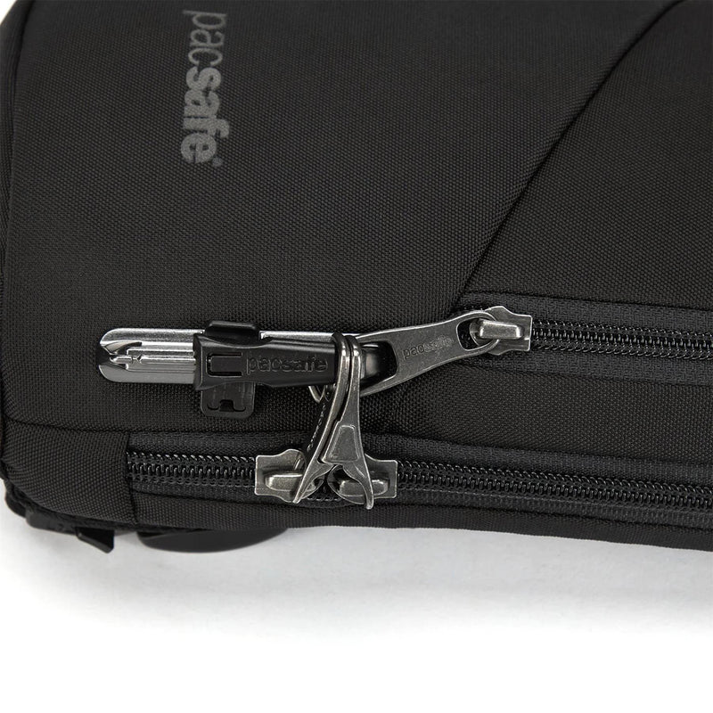 Pacsafe Vibe 150 Shoulder Bag Water Repellent Anti Theft Sling Pack Black