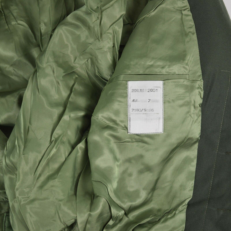 Original Greek army Field ike jacket gabardine wool blaze Greece military NEW