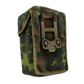 Original German Army Bundeswehr Flecktarn Utility Pouch Belt Bag Camo